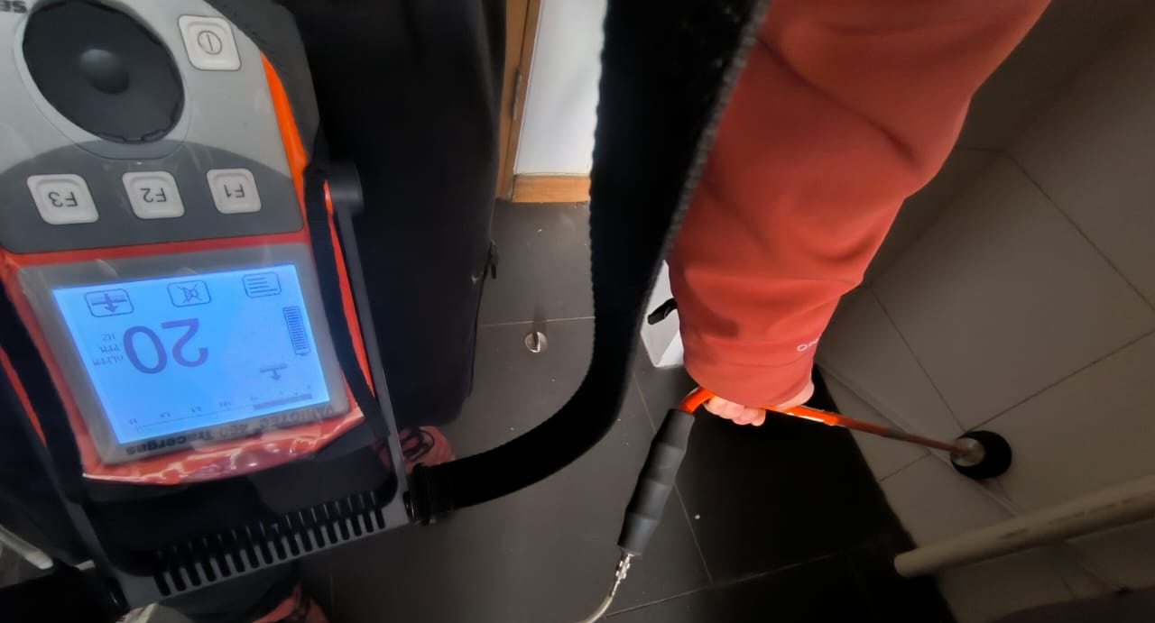 Equipo de detección de fugas